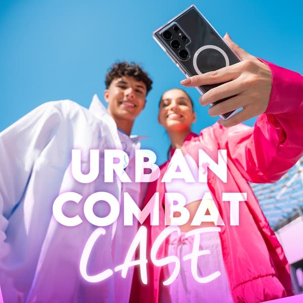 CARE by PanzerGlass Samsung Galaxy S25 Plus Kuori Urban Combat MagSafe Valkoinen