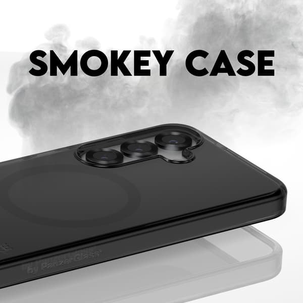 CARE by PanzerGlass Samsung Galaxy S25 Skal Smokey MagSafe Svart
