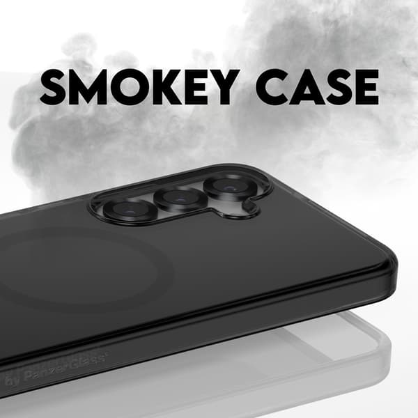 CARE by PanzerGlass Samsung Galaxy S25 Plus Skal Smokey MagSafe Svart