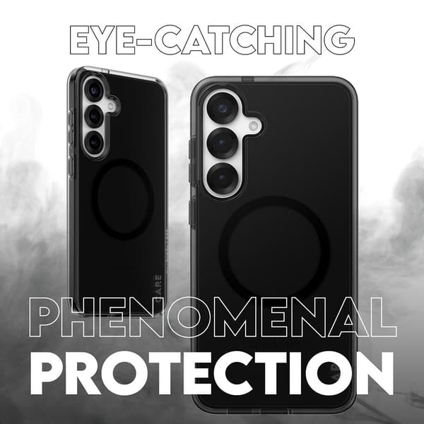 CARE by PanzerGlass Samsung Galaxy S25 Plus Skal Smokey MagSafe Svart