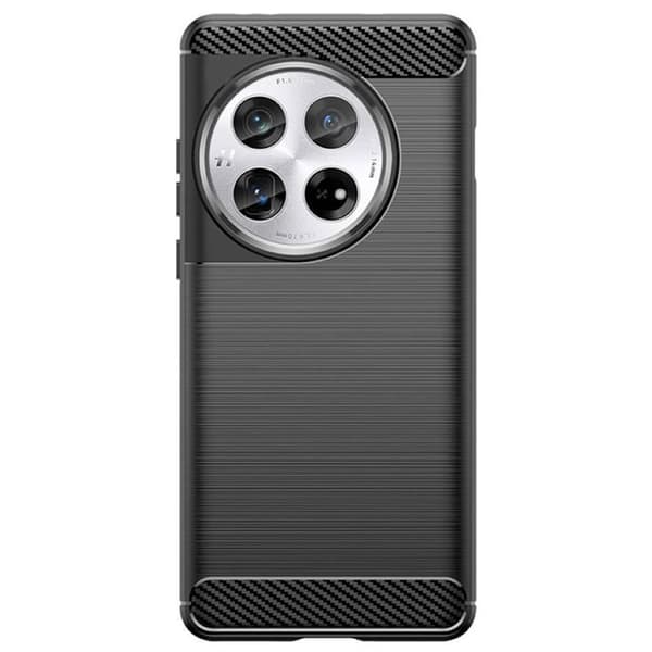 Børstet silikone cover OnePlus 13R - Sort
