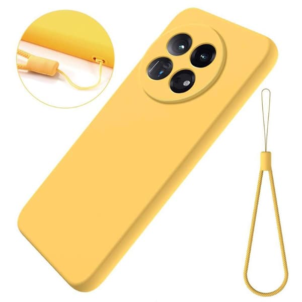 Liquid silikone cover OnePlus 13R - Gul