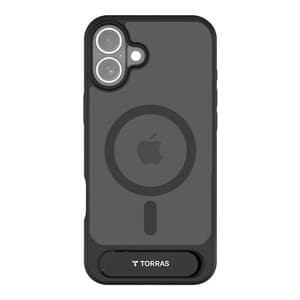 Etui Torras Pstand Series for iPhone 16 Plus (Czarny)