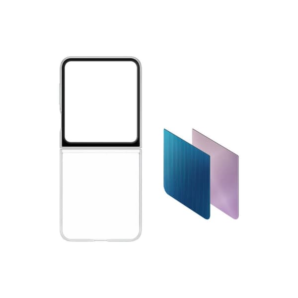 Mobildeksel Samsung FLIPSUIT INTER.FLIP5 Gjennomsiktig