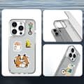 Miniatyrbillede 3 af 5: INF Gennemsigtigt Cover til iPhone - Stødsikkert Transparent TPU & PC Aftageligt Cover iPhone 16 Pro Max