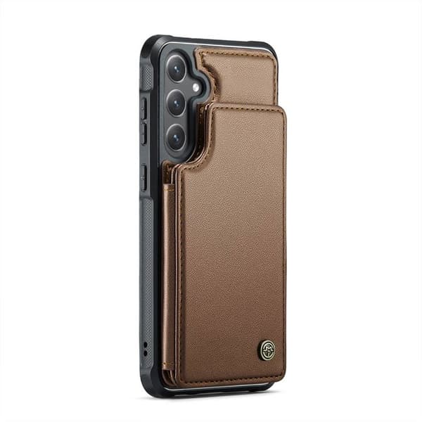 CaseMe puhelimenkotelo C22 Samsung Galaxy S25 - Ruskea