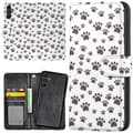Miniatyrbild 1 av 2: Samsung Galaxy A16 4G/5G - Plånboksfodral/Skal Paw Pattern