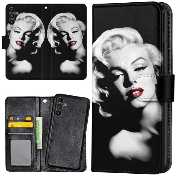 Samsung Galaxy A55 5G - Plånboksfodral/Skal Marilyn Monroe