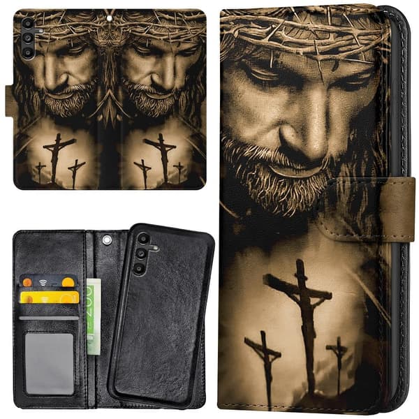 Samsung Galaxy S24 FE - Lommebok Deksel Jesus
