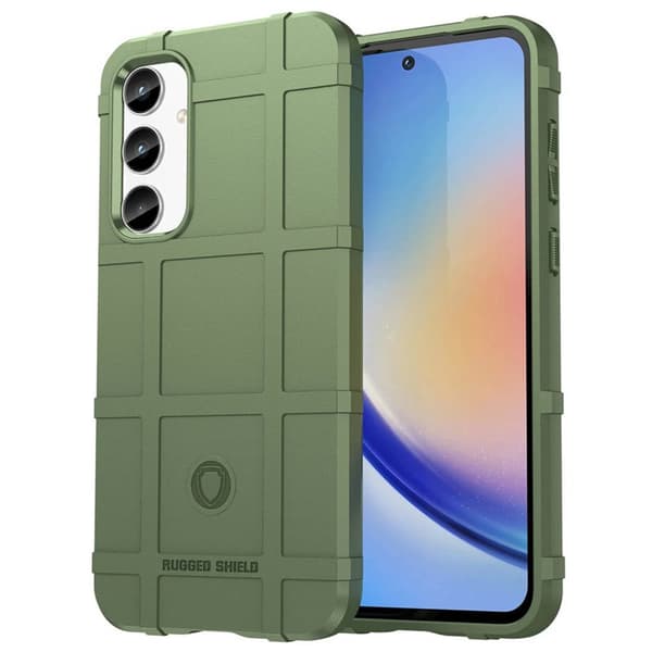Rugged Shield kuori Samsung Galaxy A36 5G - Vihreä
