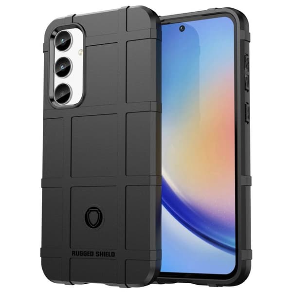 Rugged Shield cover Samsung Galaxy A36 5G - Sort
