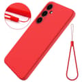 Miniatyrbillede 2 af 3: Liquid silikone cover Samsung Galaxy S25 Plus - Rød