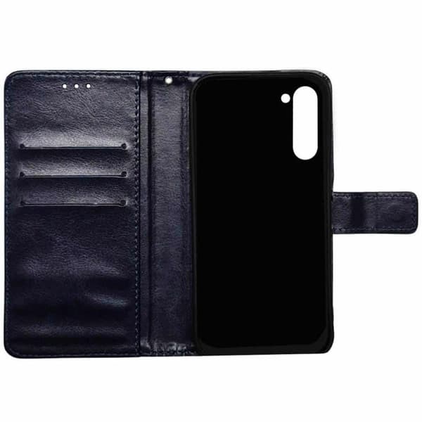 Plånboksfodral 3-kort Samsung Galaxy S25 Plus - Mörkblå