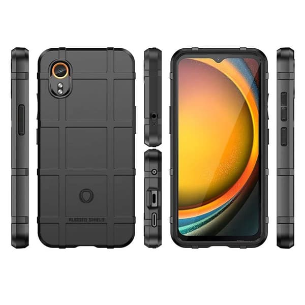 Rugged Shield deksel Samsung Galaxy Xcover 7 Pro - Svart