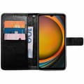 Miniatyrbilde 1 av 2: Lommebokdeksel 3-kort Samsung Galaxy Xcover 7 Pro - Sort