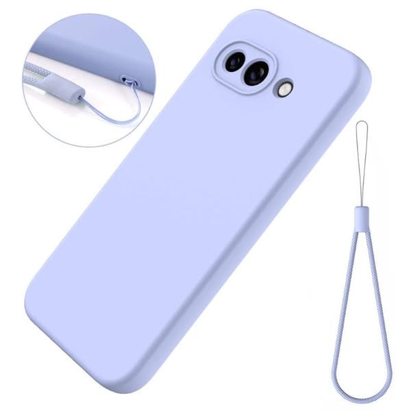Liquid silikone cover Google Pixel 9a - Lavendel