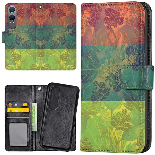 OnePlus Nord CE4 Lite 5G - Mobilcover/Etui Cover Bladmønster