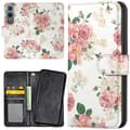 Miniatyrbilde 1 av 2: OnePlus Nord CE4 Lite 5G - Lommebok Deksel Retro Blomster