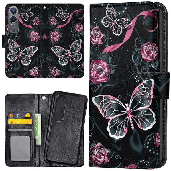 OnePlus Nord CE4 Lite 5G - Mobilcover/Etui Cover Sommerfugle