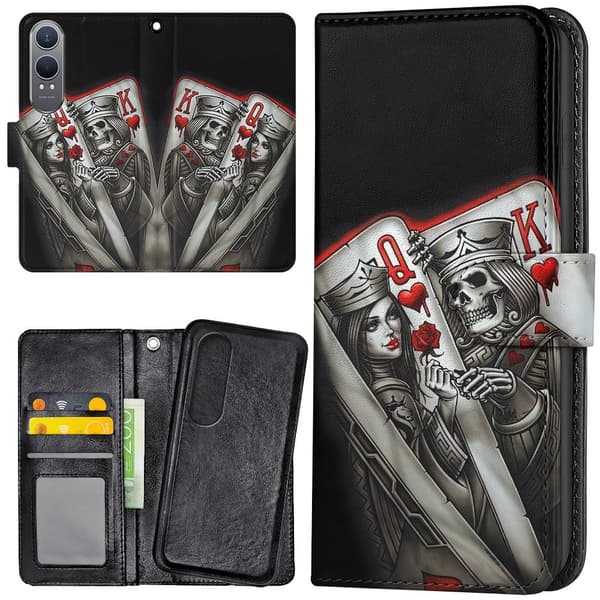 OnePlus Nord CE4 Lite 5G - Mobilcover/Etui Cover King Queen Kortspil