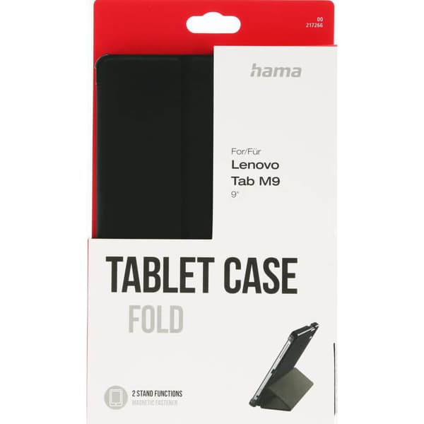 Hama Lenovo Tab M9 TB310 Kotelo Fold Musta