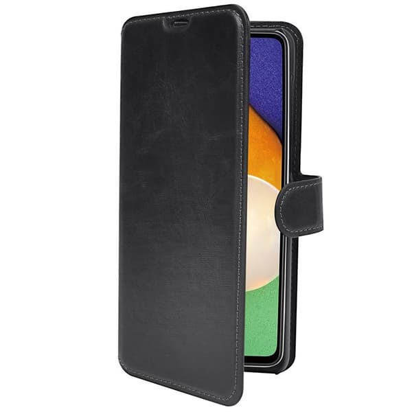 Slim lommebokdeksel 2i1 Samsung Galaxy A52 5G - Sort