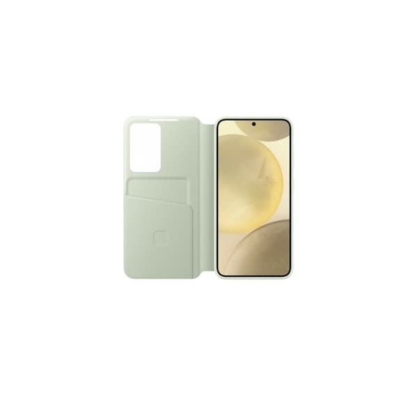 Matkapuhelinkotelot, "Smart View Wallet Case For Galaxy S24" Vaaleanvihreä EF-ZS921CGEGWW, Samsung