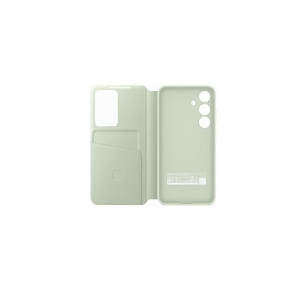 Matkapuhelinkotelot, "Smart View Wallet Case For Galaxy S24" Vaaleanvihreä EF-ZS921CGEGWW, Samsung