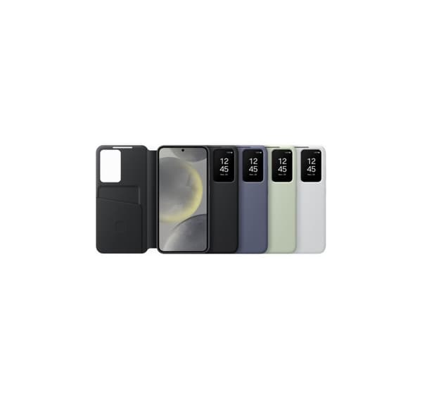 Matkapuhelinkotelot, "Smart View Wallet Case For Galaxy S24" Vaaleanvihreä EF-ZS921CGEGWW, Samsung