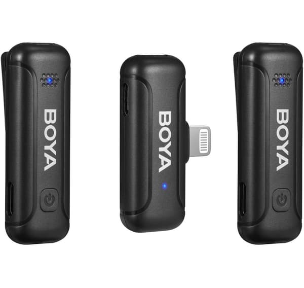 Boya trådløs mikrofon BY-WM3T2-D2 V2.0 Lightning