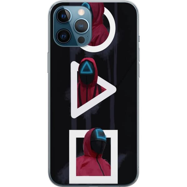 Apple iPhone 12 Pro Max Gjennomsiktig deksel Squid Game