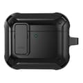 Miniatyrbild 1 av 6: AirPods 4 Skal Shockproof Hybrid Armor Svart