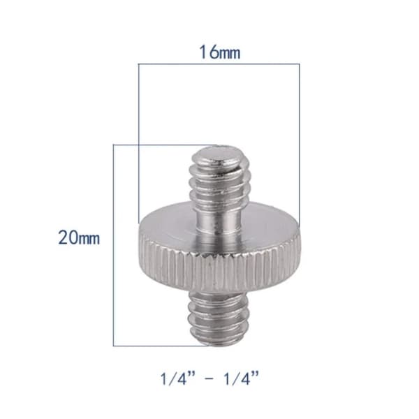 1/4" Skruv Adapter Tripod För Kamera