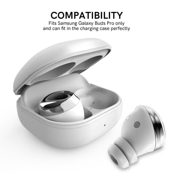AHASTYLE Galaxy Buds Pro 3 Öronpluggar 3-PACK Vit