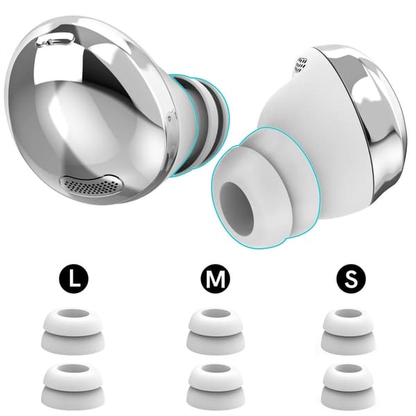 AHASTYLE Galaxy Buds Pro 3 Öronpluggar 3-PACK Vit