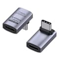 Miniatyrbild 1 av 6: CableCreation USB-C Hona - USB-C Hane Adapter Grå