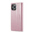 Miniatyrbild 4 av 6: CASEME iPhone 16 Pro Fodral Oil Wax Flip Rosa