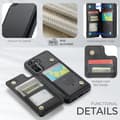 Miniatyrbild 5 av 6: CASEME Samsung Galaxy A16 Skal RFID Kickstand Plånbok Svart