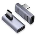 Miniatyrbild 1 av 6: CableCreation USB-C Hona - USB-C Hane Adapter Grå