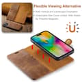 Miniatyrbild 5 av 6: DG.MING iPhone 16 Pro Fodral 2in1 Magnet Brun