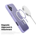 Miniatyrbild 5 av 6: DUX DUCIS iPhone 16 Skal MagSafe Yind Series Matt Lila