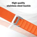 Miniatyrbild 2 av 5: Fitbit Versa 4/Sense 2 Armband Justerbar Nylon Off White