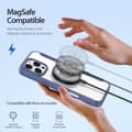 Miniatyrbild 3 av 6: DUX DUCIS iPhone 16 Pro Fodral MagSafe Skin X Pro Blå