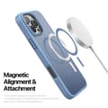 Miniatyrbild 5 av 6: DUX DUCIS iPhone 16 Pro Max Skal MagSafe Yind Series Matt Blå