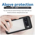 Miniatyrbild 4 av 6: Google Pixel 9/9 Pro Skal Hybrid Svart/Transparent