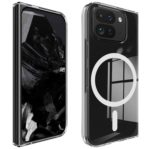 Google Pixel 9 Pro Fold Skal MagSafe Akryl/TPU Transparent