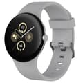 Miniatyrbild 4 av 6: Google Pixel Watch 3 45 mm Armband Silikon Grå