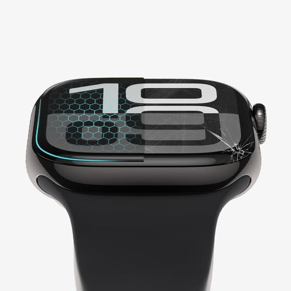 HOFI Apple Watch 10 42 mm 2-PACK Skärmskydd Pro+ Hybrid Glas