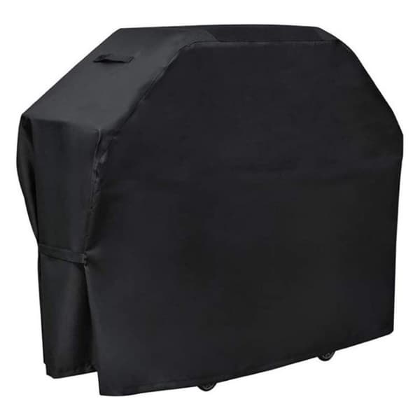 Grillöverdrag 420D Vattentätt 170x61x117 cm Svart