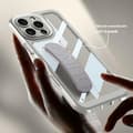 Miniatyrbild 3 av 6: GKK iPhone 16 Pro Max Skal Hand Strap Hybrid Rosa
